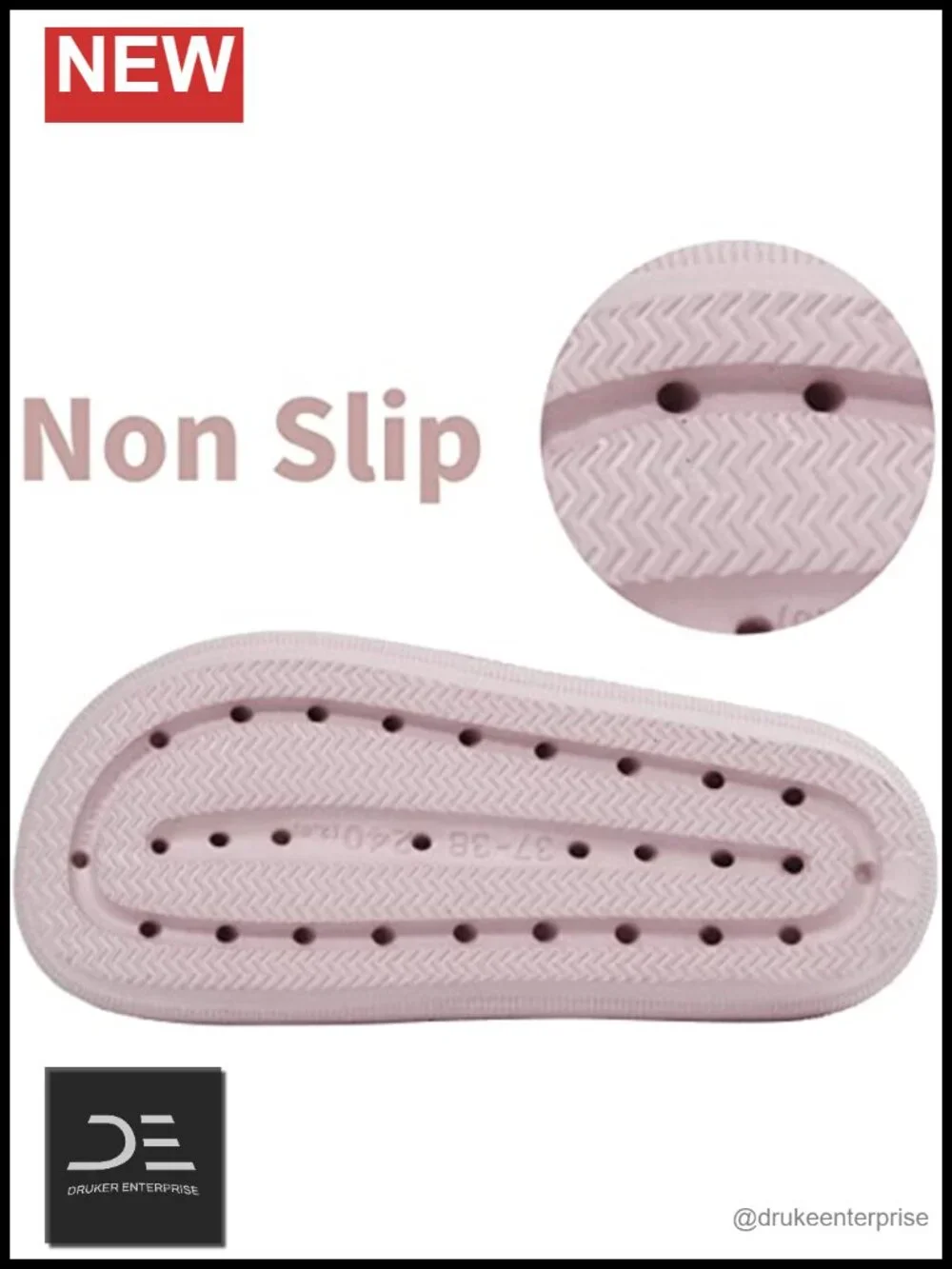 Thick Sole EVA Pillow Sandals with Adjustable Buckles for Women Men